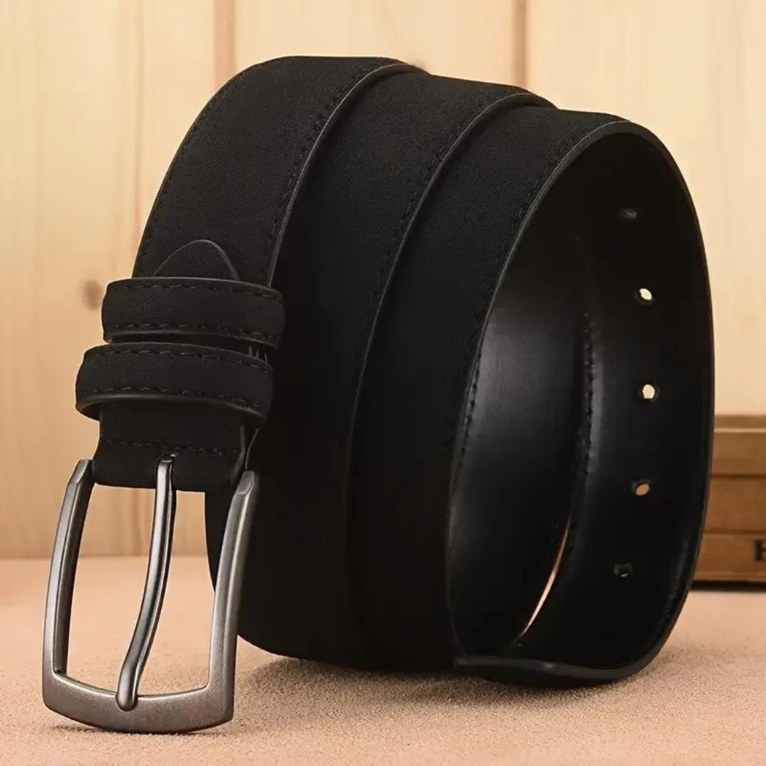 Men's Retro Suede Style Belt