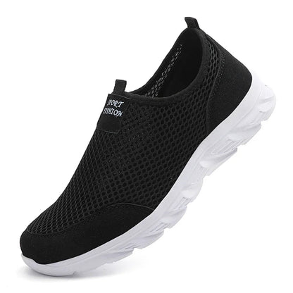 Men's Running Shoes Slip-On Breathable Mesh EVA Sole