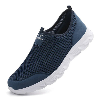 Men's Running Shoes Slip-On Breathable Mesh EVA Sole