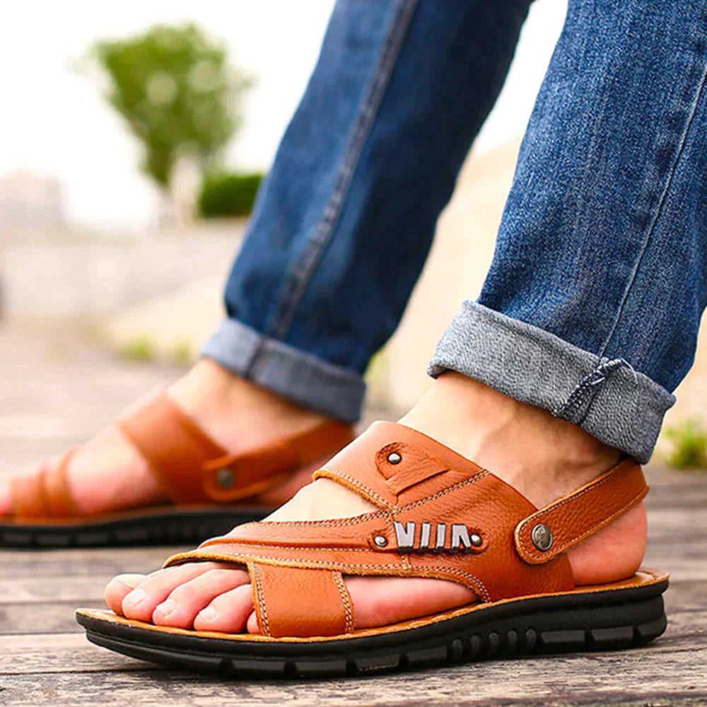 Men's Sandals Ergonomic Breathable Synthetic Material