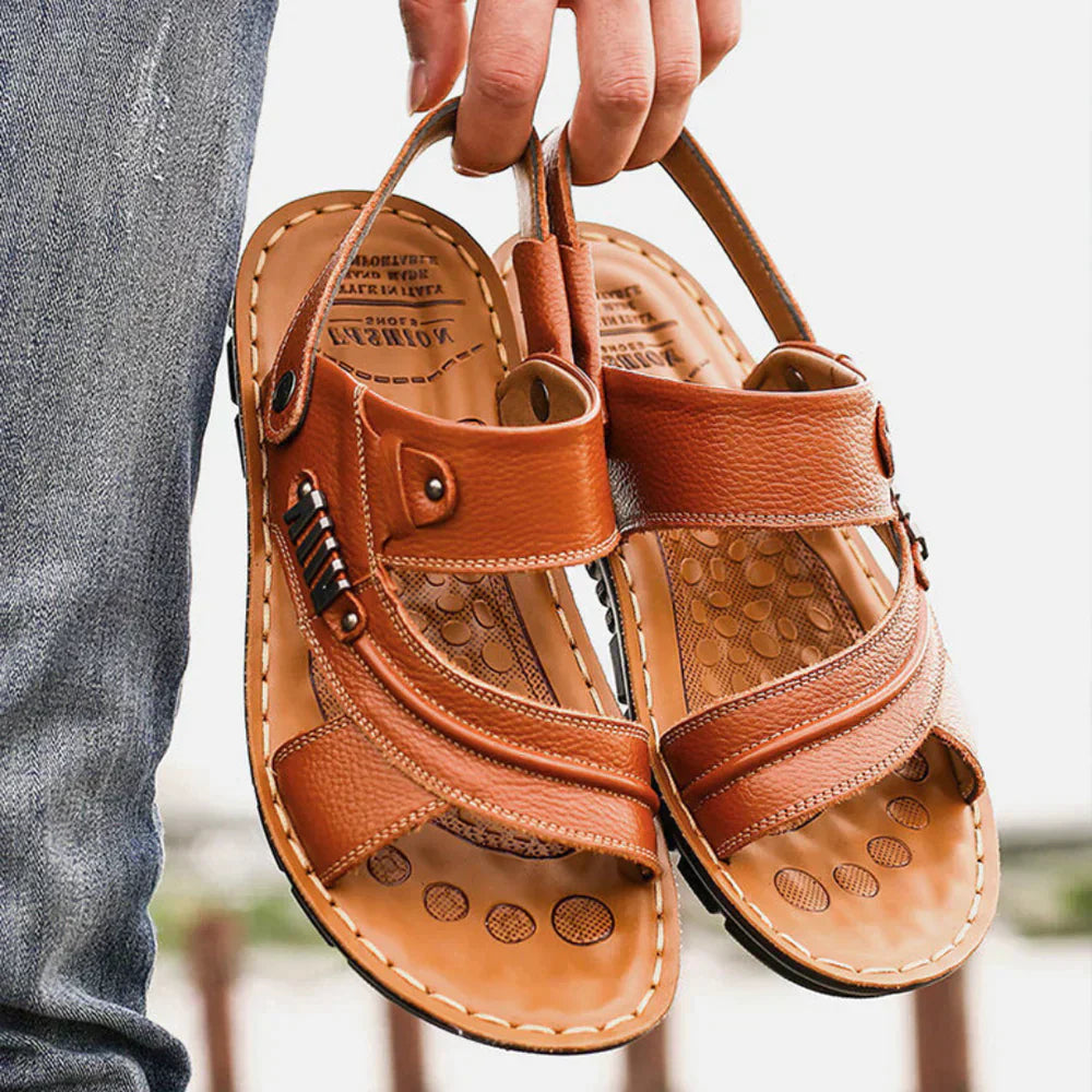 Men's Sandals Ergonomic Breathable Synthetic Material