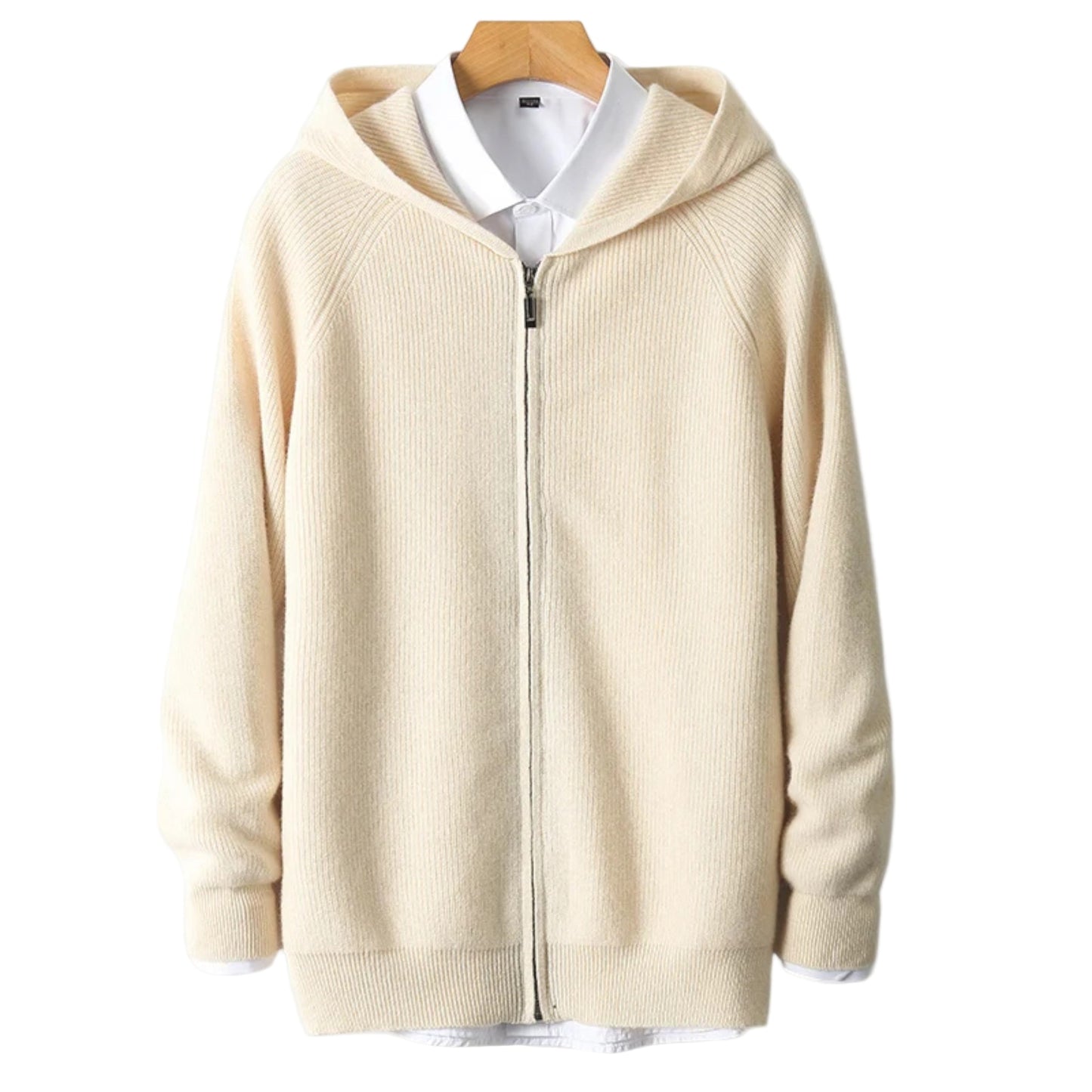 Men's Shirt Cap With Zipper Casual Luxe