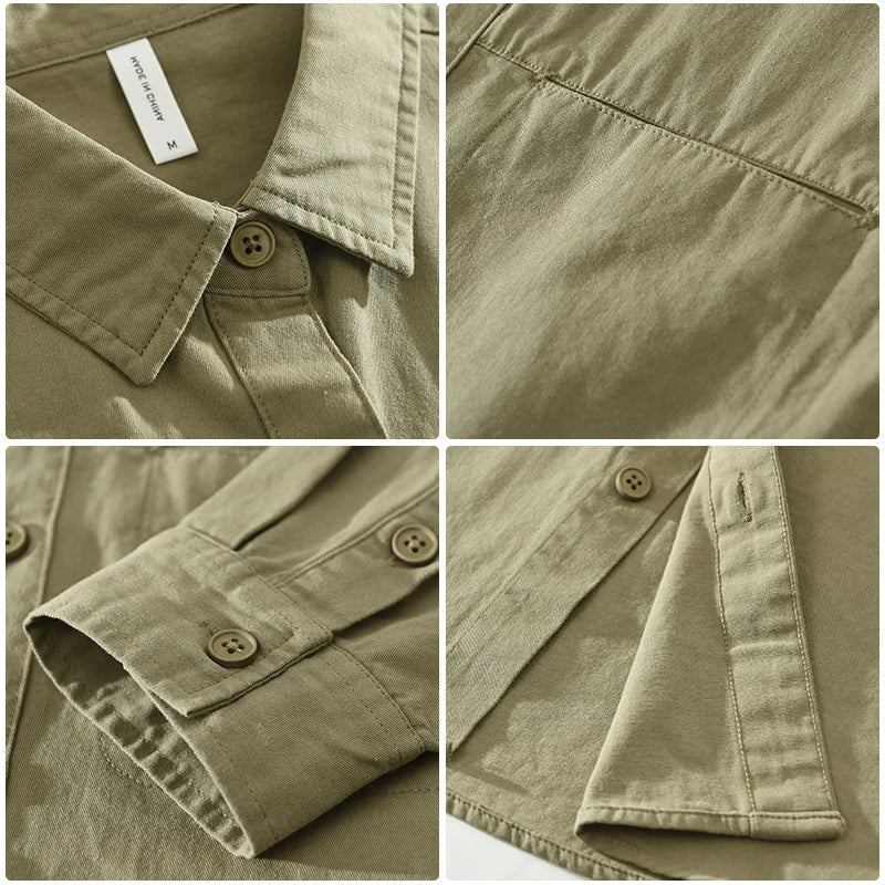 Men's Shirt Casual Stylish Cotton Ergonomic Fit