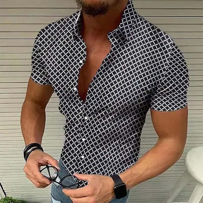 Men's Shirt Comfortable Cotton With Zipper for Casual and Semi-Formal Occasions