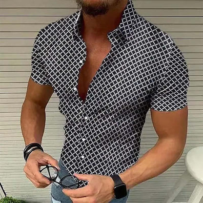 Men's Shirt Comfortable Cotton With Zipper for Casual and Semi-Formal Occasions