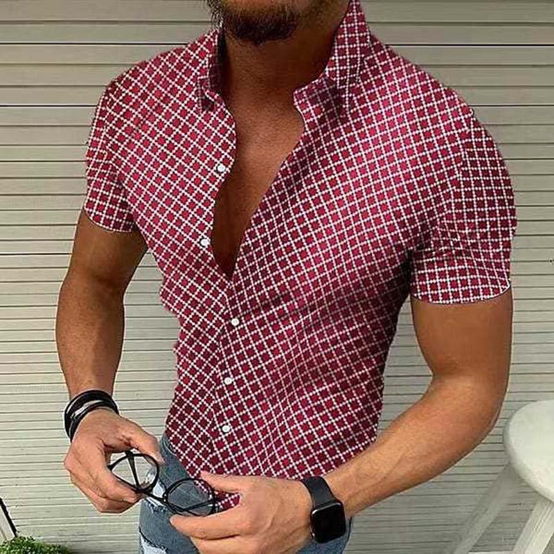 Men's Shirt Comfortable Cotton With Zipper for Casual and Semi-Formal Occasions