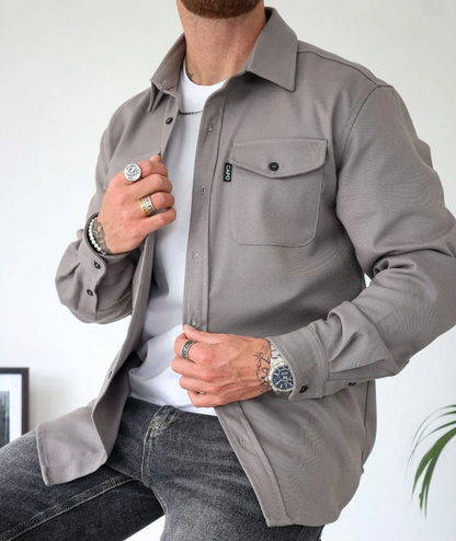 Men's Shirt Modern Breathable Cotton Casual Style