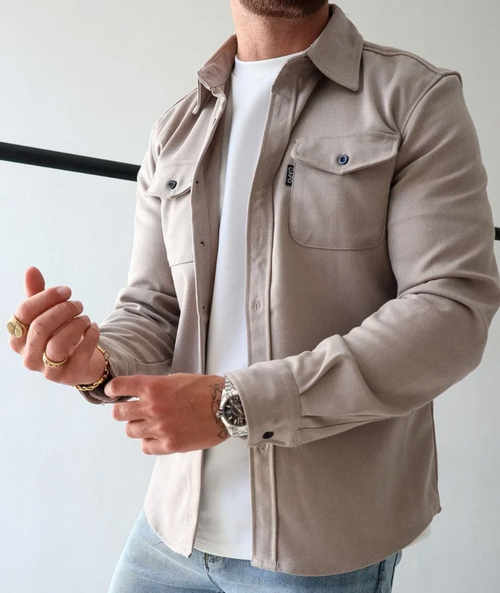 Men's Shirt Modern Breathable Cotton Casual Style