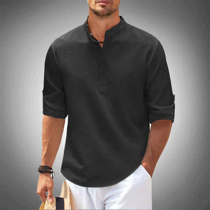 Men's Shirt Stylish Comfortable Cotton Blend for Formal and Casual Occasions