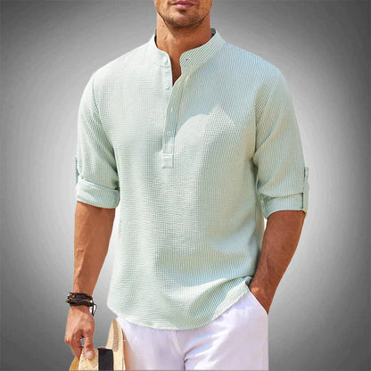 Men's Shirt Stylish Comfortable Cotton Blend for Formal and Casual Occasions