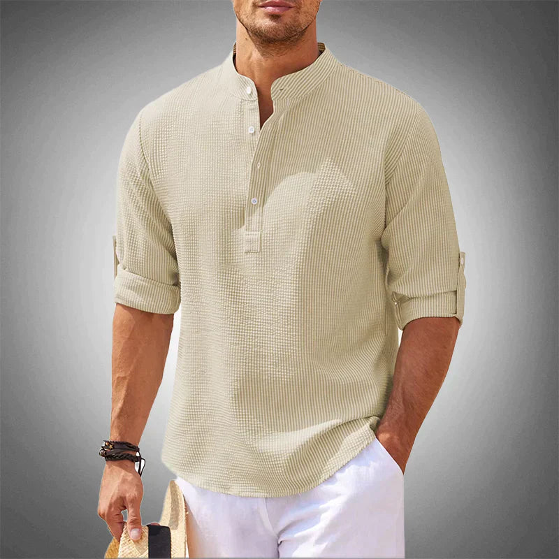 Men's Shirt Stylish Comfortable Cotton Blend for Formal and Casual Occasions