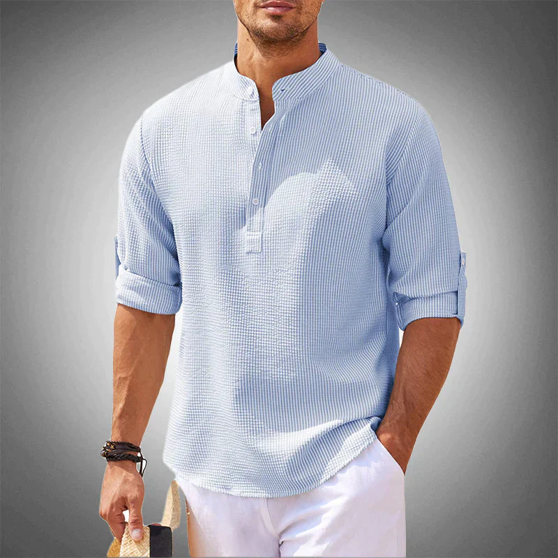 Men's Shirt Stylish Comfortable Cotton Blend for Formal and Casual Occasions
