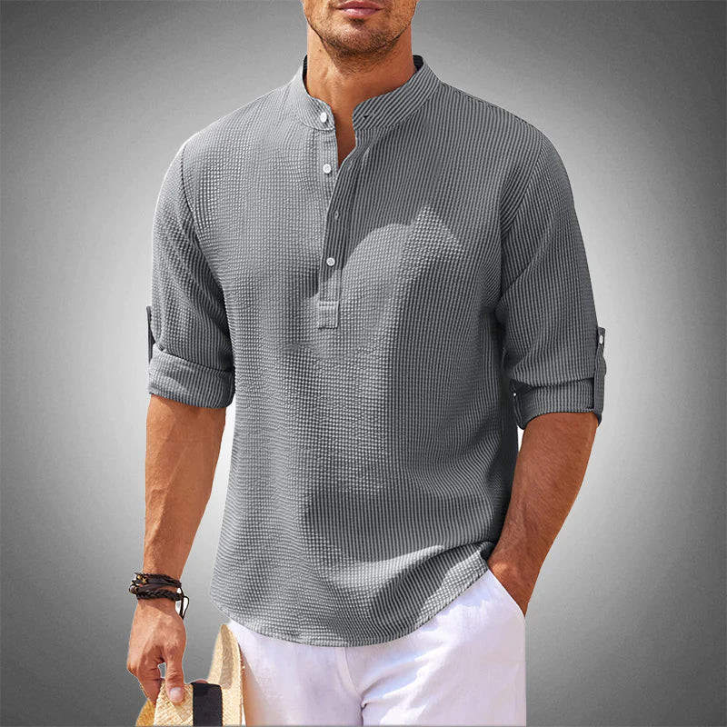 Men's Shirt Stylish Comfortable Cotton Blend for Formal and Casual Occasions