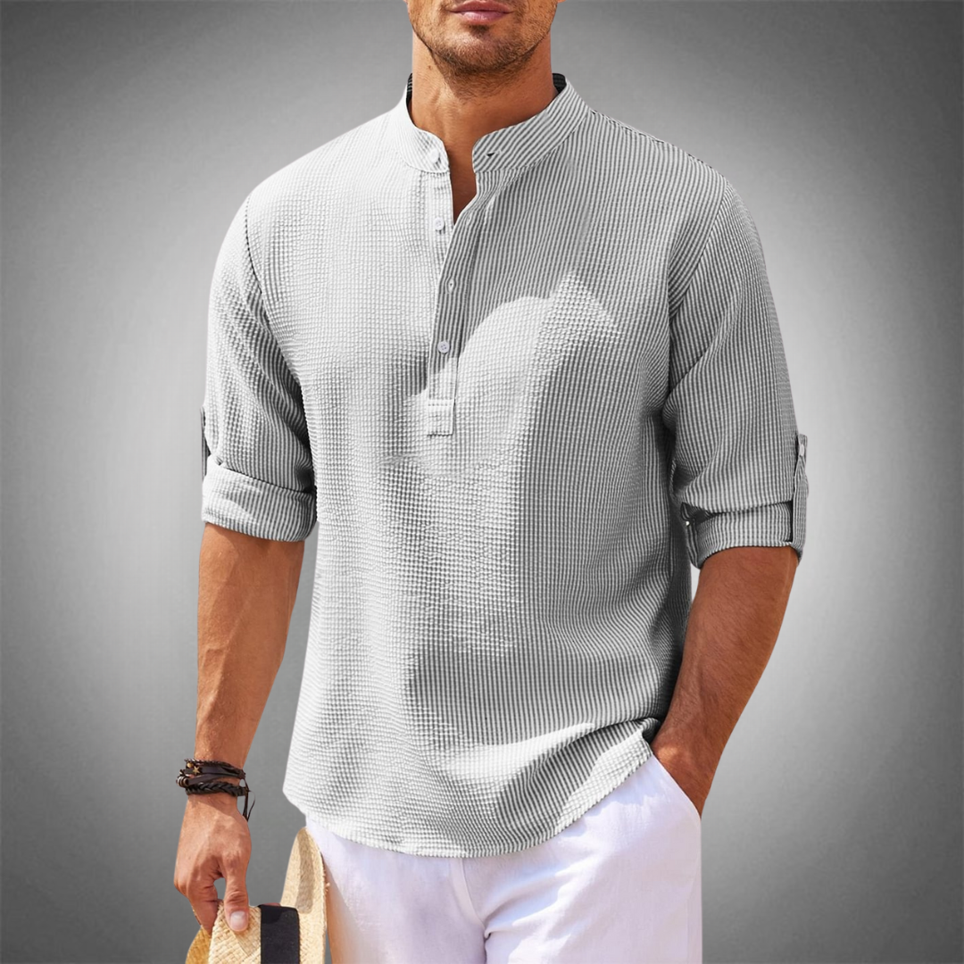 Men's Shirt Stylish Comfortable Cotton Blend for Formal and Casual Occasions