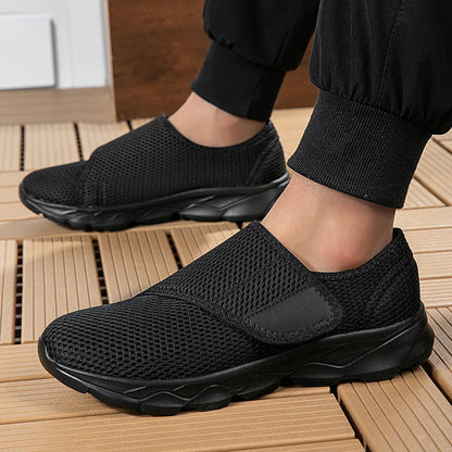 Men's Shoes Casual Breathable Textile Wide Fit