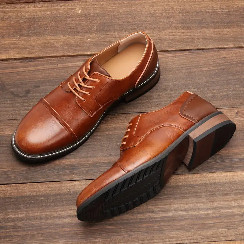 Men's Shoes Derby Vintage Style