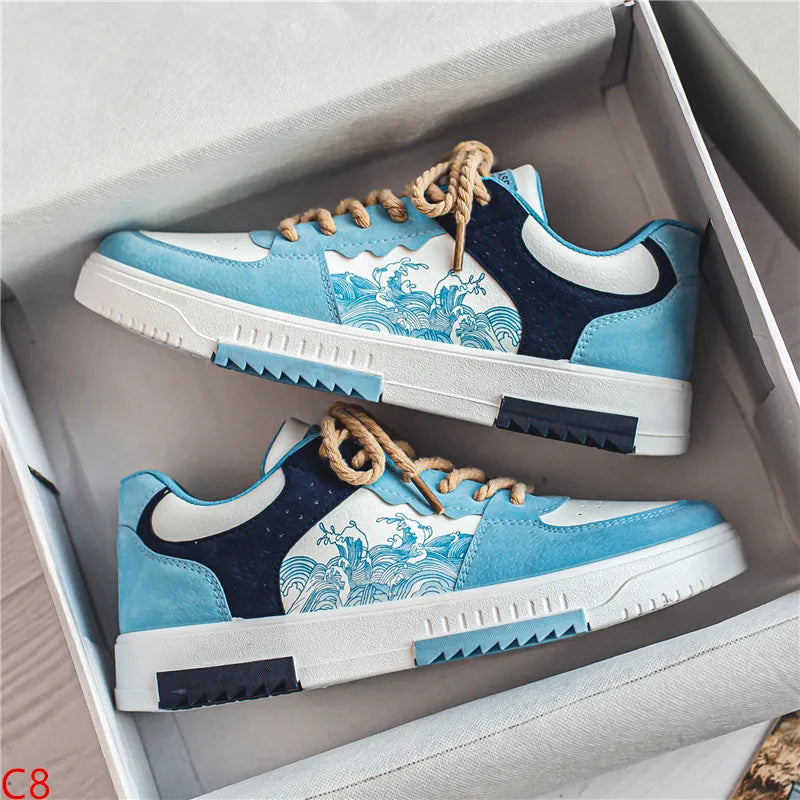 Men's Shoes Elegant Style Breathable Synthetic Material