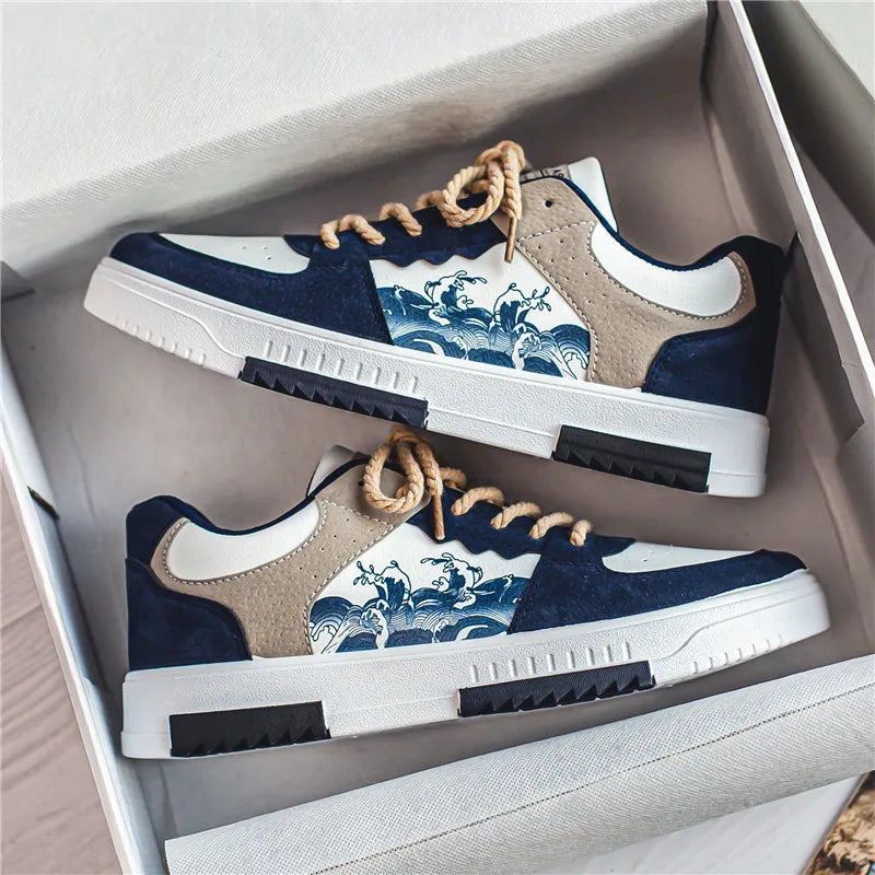 Men's Shoes Elegant Style Breathable Synthetic Material