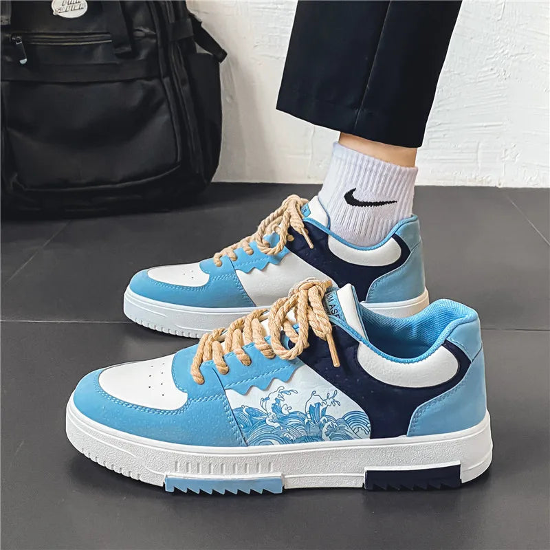 Men's Shoes Elegant Style Breathable Synthetic Material