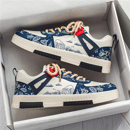 Men's Shoes Elegant Style Breathable Synthetic Material