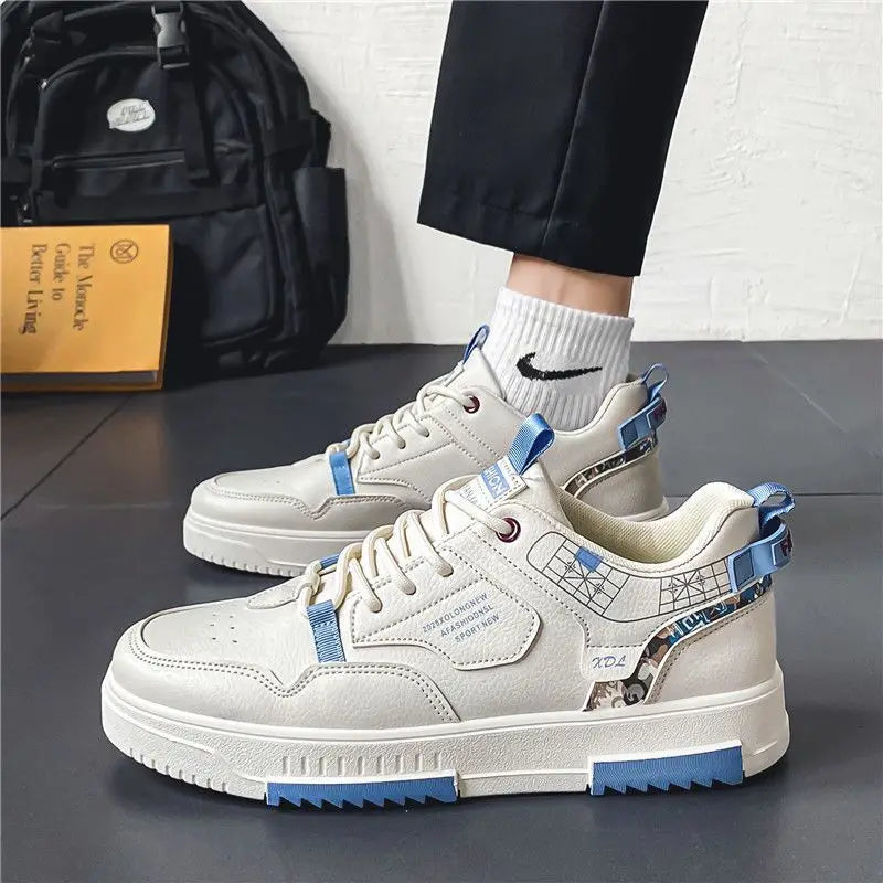 Men's Shoes Elegant Style Breathable Synthetic Material