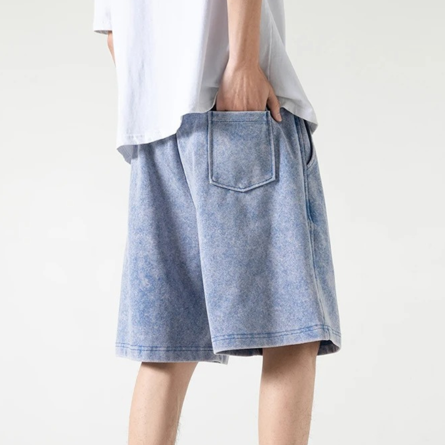 Men's Shorts With Ropes, Unique Design, Casual Shorts