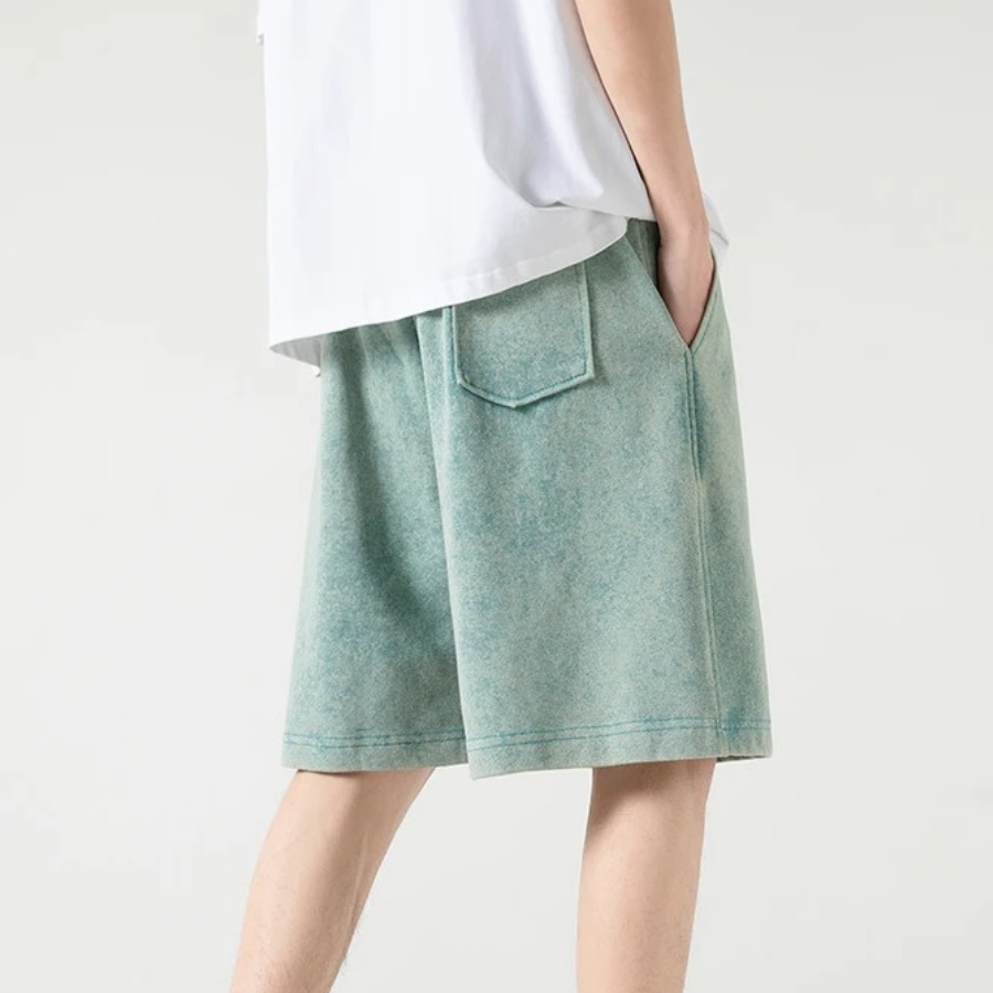 Men's Shorts With Ropes, Unique Design, Casual Shorts