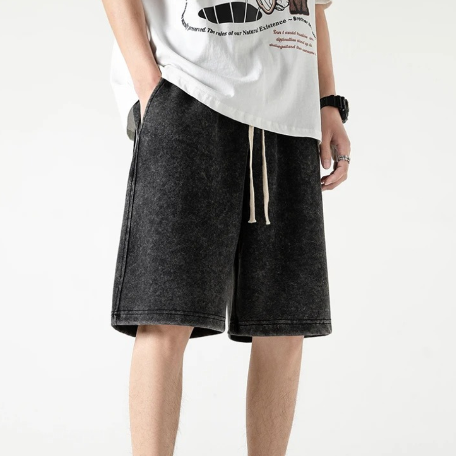Men's Shorts With Ropes, Unique Design, Casual Shorts