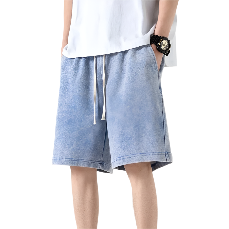 Men's Shorts With Ropes, Unique Design, Casual Shorts