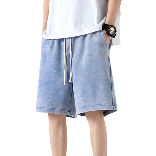 Men's Shorts With Ropes, Unique Design, Casual Shorts