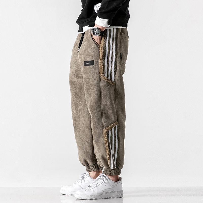 Men's Side Stripe Joggers Comfortable Cotton
