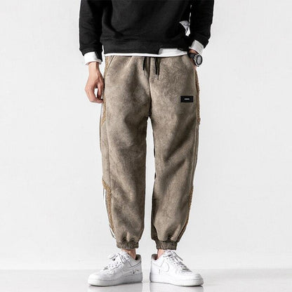 Men's Side Stripe Joggers Comfortable Cotton