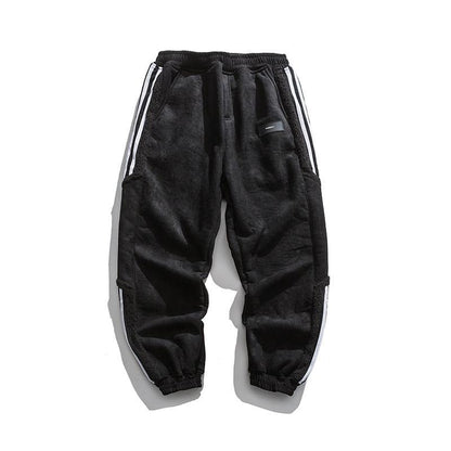 Men's Side Stripe Joggers Comfortable Cotton