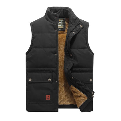Men's Sleeveless Cardigan Modern Style