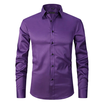 Men's Slim Fit Business Shirt