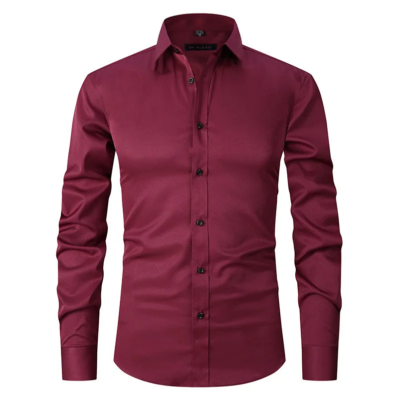Men's Slim Fit Business Shirt