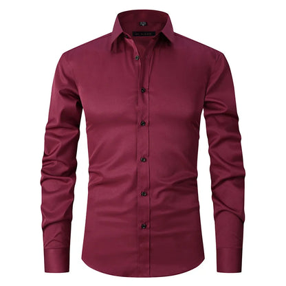 Men's Slim Fit Business Shirt