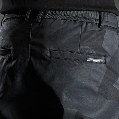 Men's Slim-Fit Chinos Black