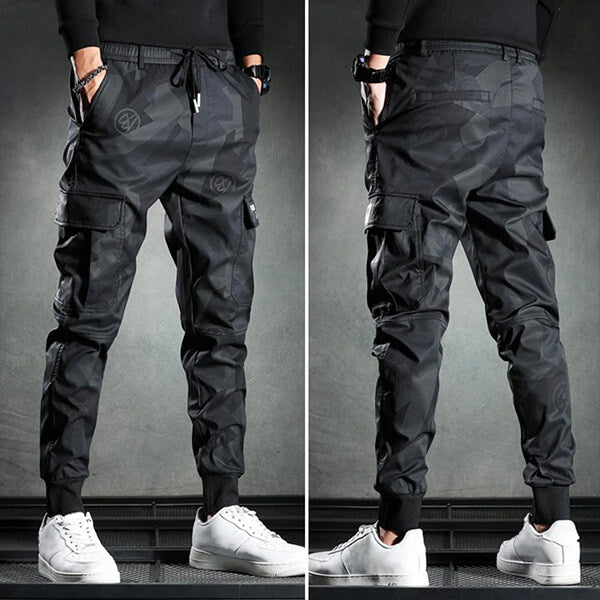 Men's Slim-Fit Chinos Black