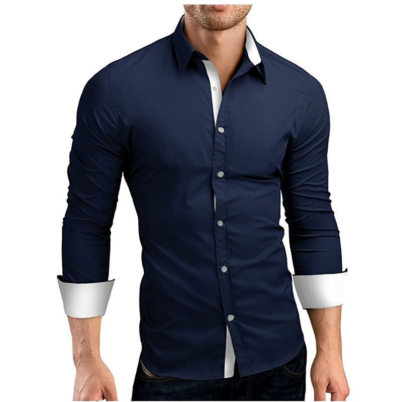 Men's Slim Fit Long Sleeves