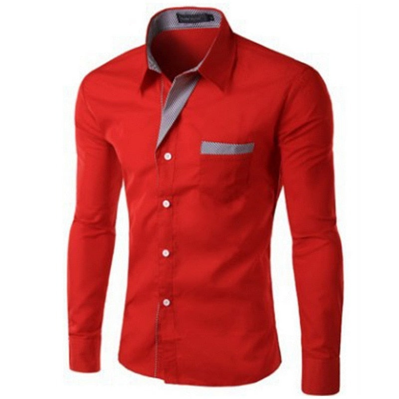 Men's Slim Fit Long Sleeves