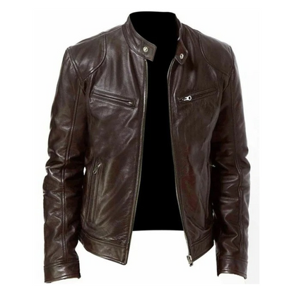 Men's Slim Fit Motorcycle Jacket