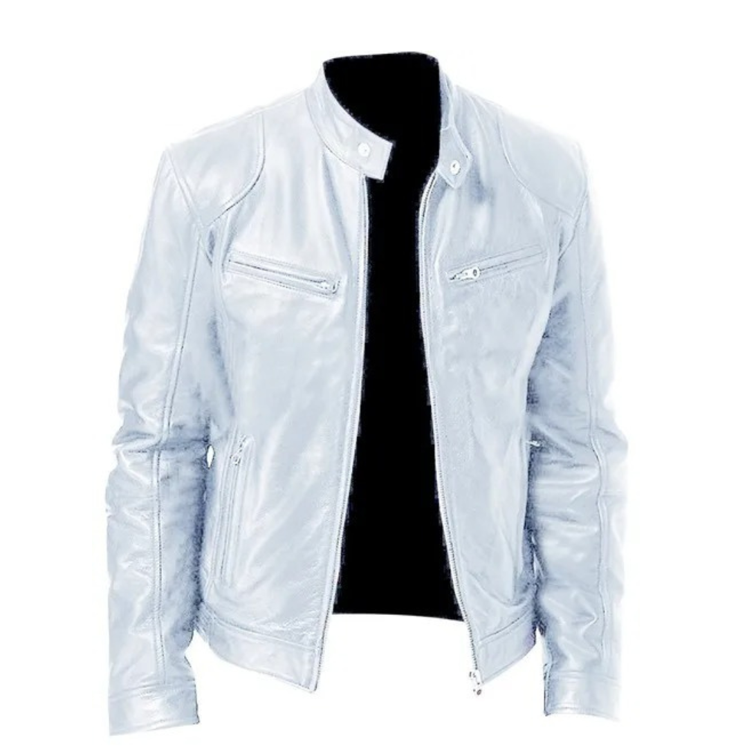 Men's Slim Fit Motorcycle Jacket