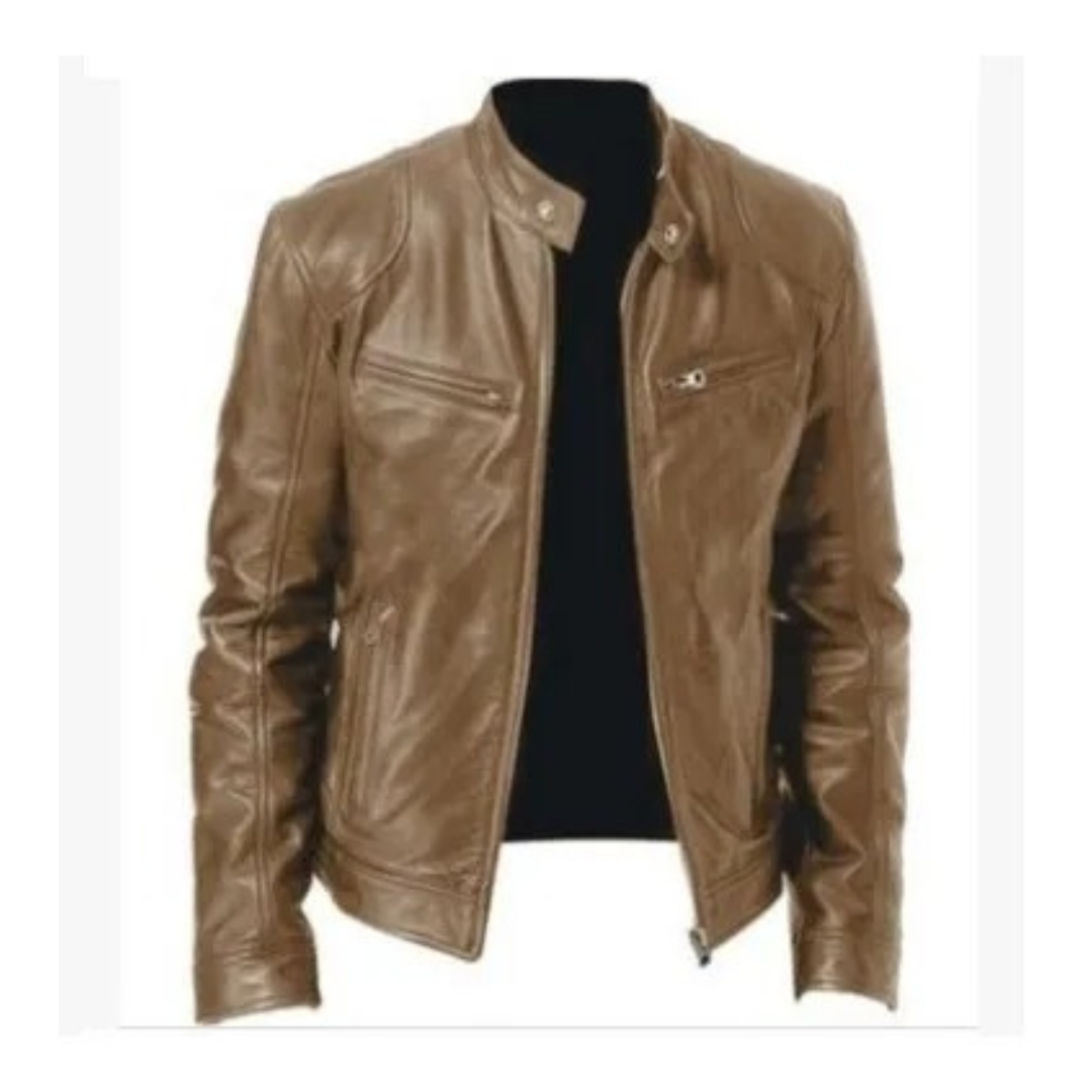 Men's Slim Fit Motorcycle Jacket