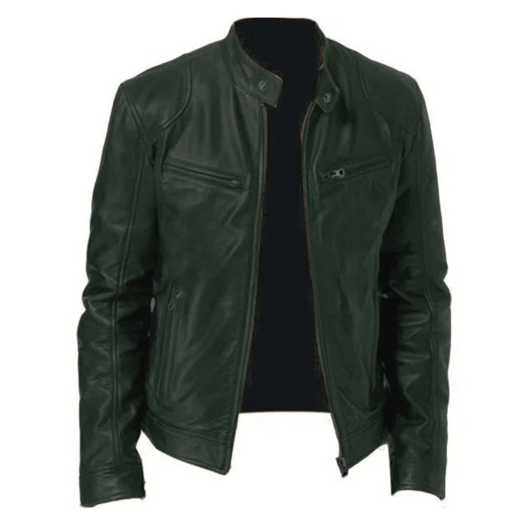 Men's Slim Fit Motorcycle Jacket