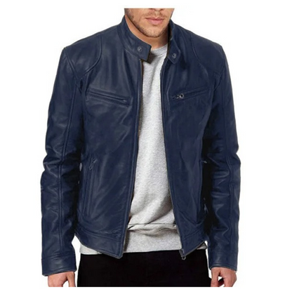Men's Slim Fit Motorcycle Jacket