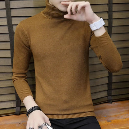Men's Slim Turtleneck Sweater