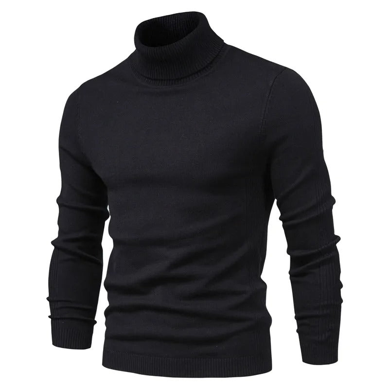 Men's Slim Turtleneck Sweater