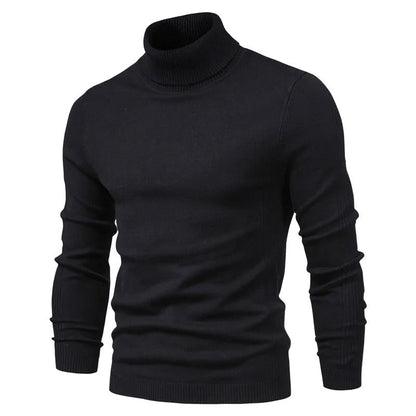 Men's Slim Turtleneck Sweater