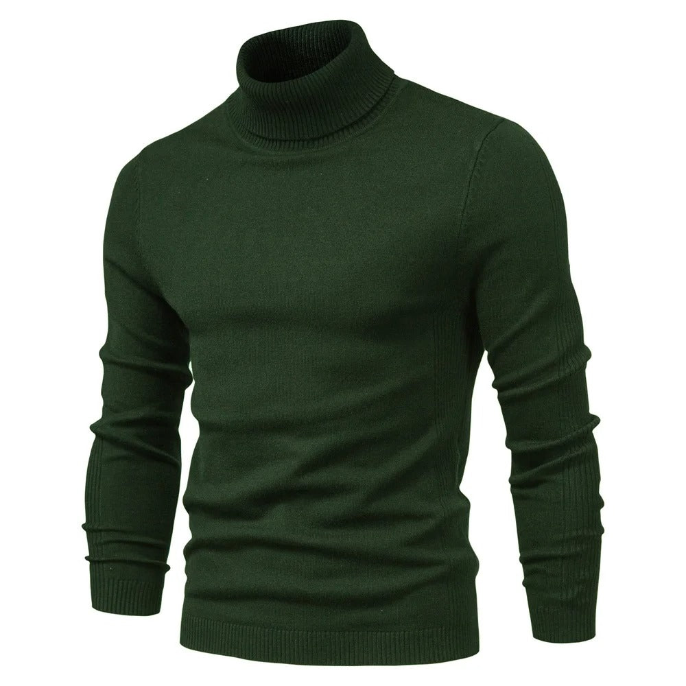 Men's Slim Turtleneck Sweater